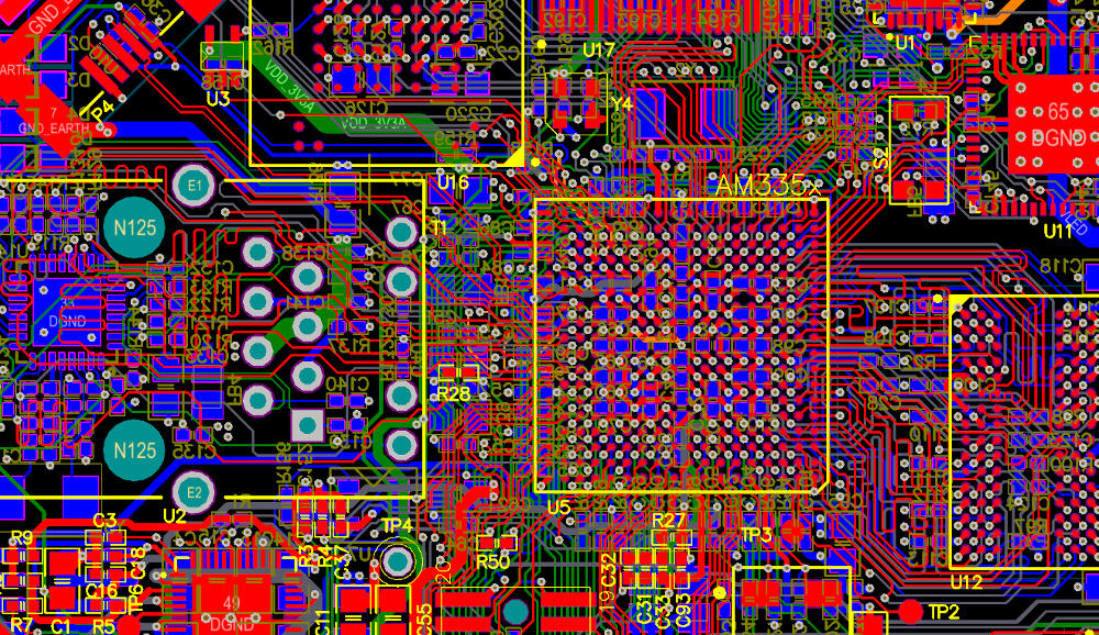 Altium Processor Layout